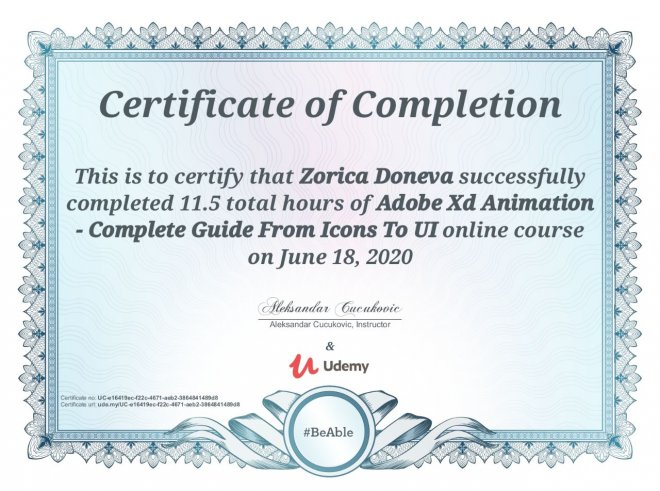 Adobe-XD-Animations-Certificate